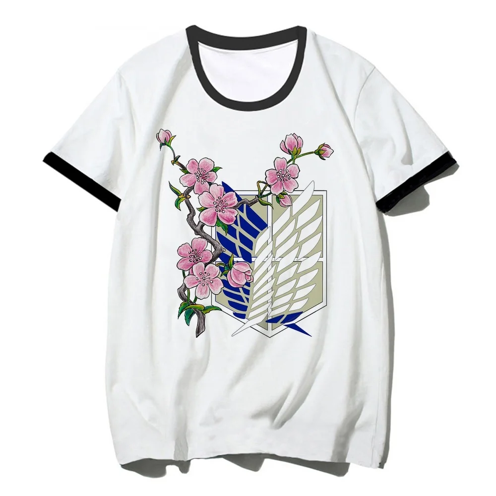 Attack on Titan t-shirt women alternative  scene  y2k tshirt 2000s anime kawaii funny cheap