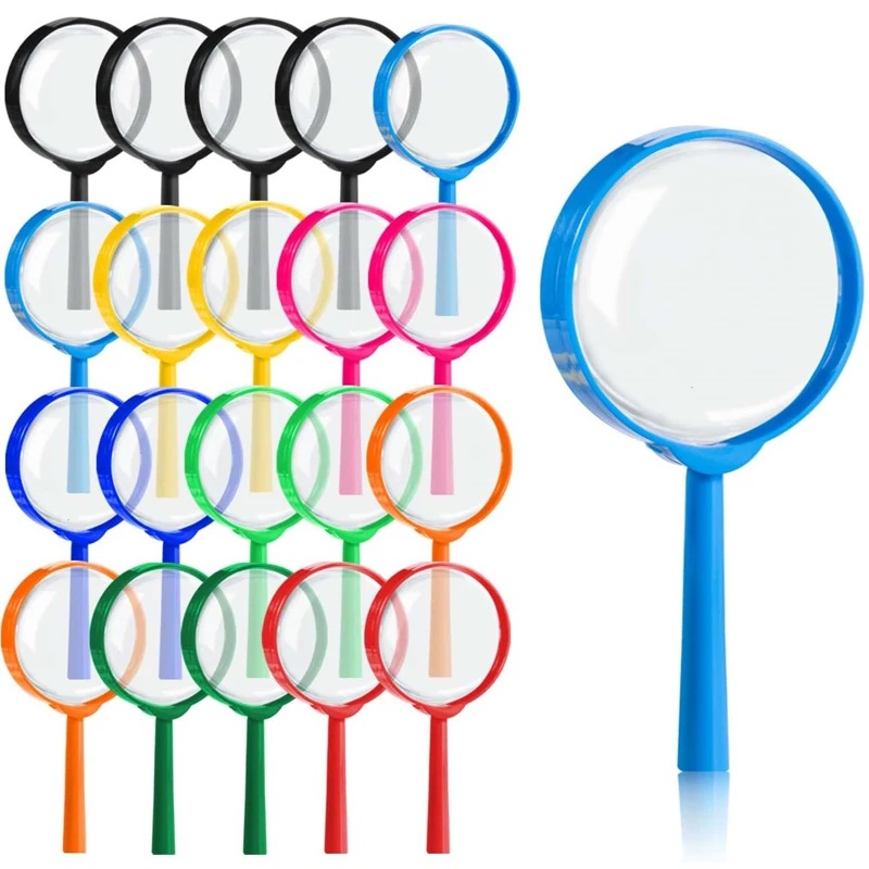 Educational Toys Science Kids Magnifying Glass Party Favors School Students Prizes Classroom Supplies Teaching Kinder Spielzeug