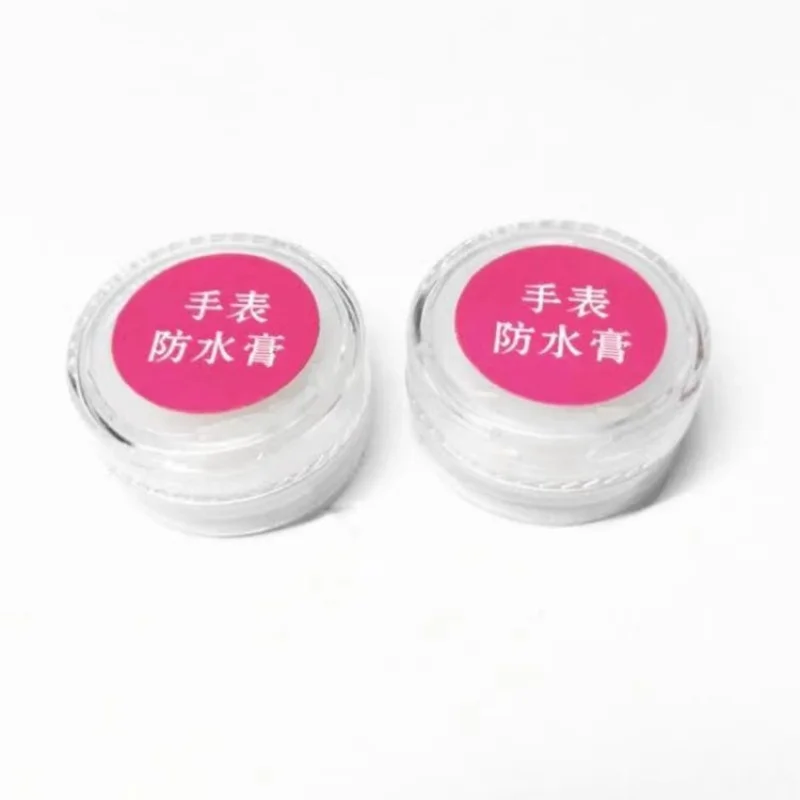 시계 유리 시계 백 커버에 대 한 2 개/몫 방수 시계 크림 방수 크림 오일 실리콘 그리스 시계 유지 보수 수리 도구