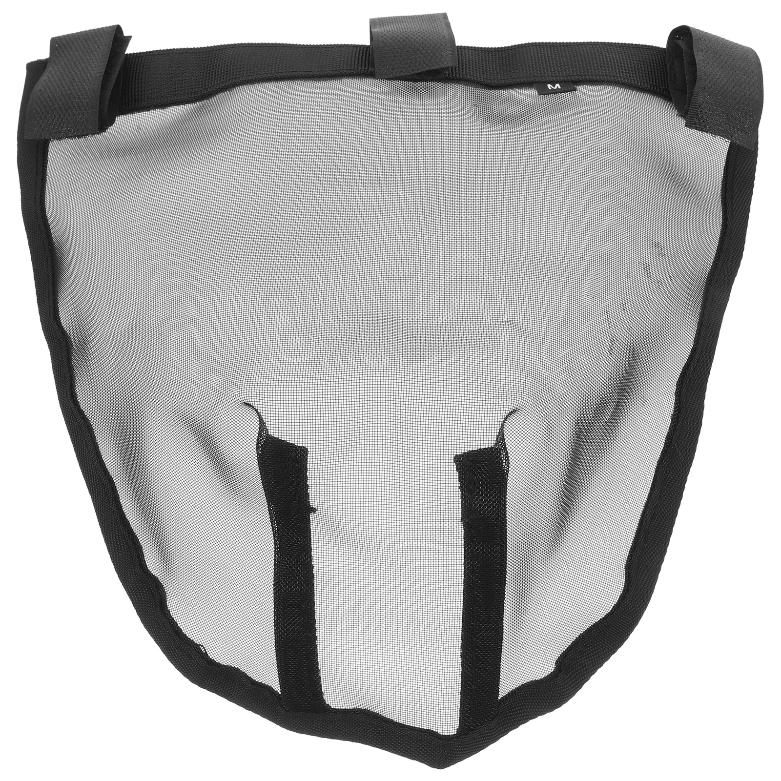 غطاء أنف حصان مسامي، تصميم شبكي رفيع لحماية حاجز الذبابة، للاستخدام الخارجي، سهل الارتداء مع رسن