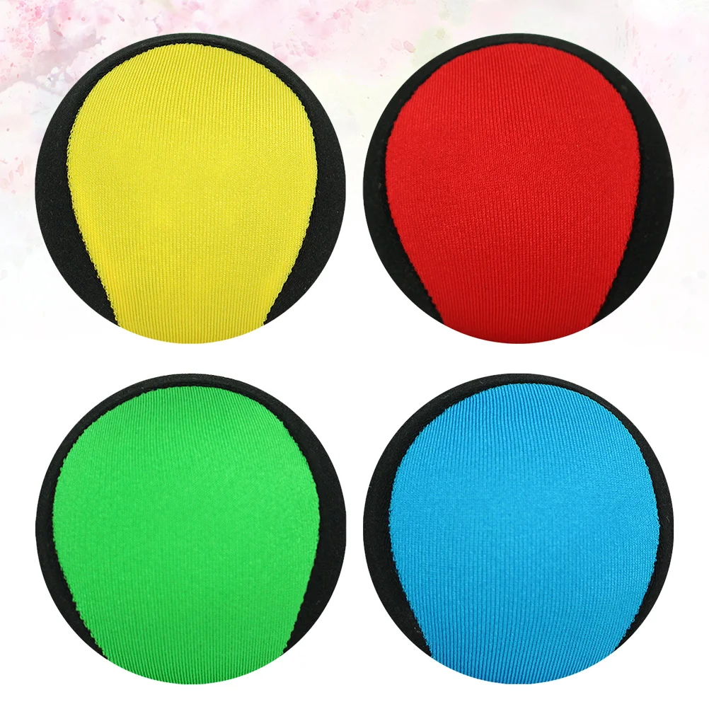 4 stuks 50 mm elastische stuiterbal premium waterspel sprongbal voor strand zwembad party buiten zomer leuk spelactiviteit