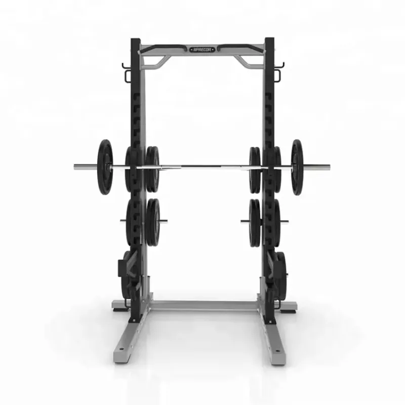 

Commercial Cross Fitness Power Rack Weightlifting Half Squat Rack Gym Equipment