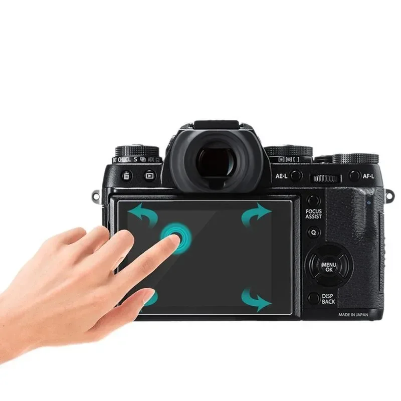 ​​For Fujifilm X-A7 XT2 Anti-Scratch Tempered Glass Screen Protector - 9H Hardness HD Clear Privacy Film With Adhesive​​