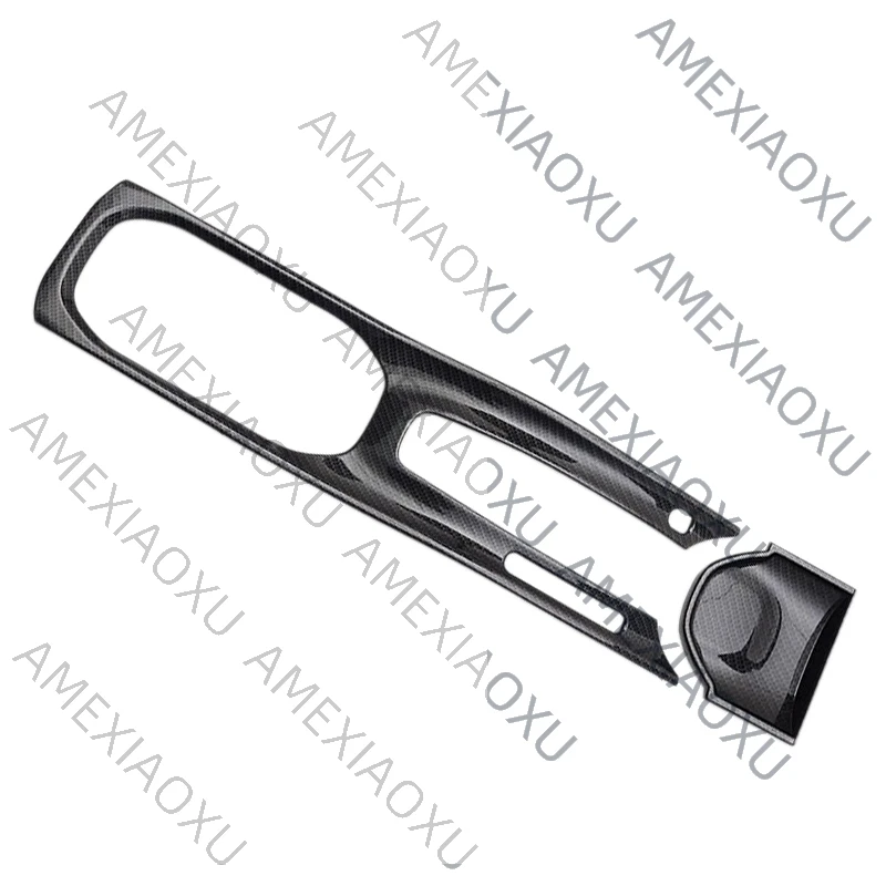 

AMEXIAOXU Carbon Fiber Central Control Gear Shift Panel Cover Trim Interior Accessories Fit For Honda HR-V HRV 2015-2019