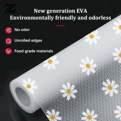 EVA Cabinet Mat Reusable Drawer Liners Non-slip Refrigerator Mat Fridge Waterproof Moisture-proof Drawer Mat