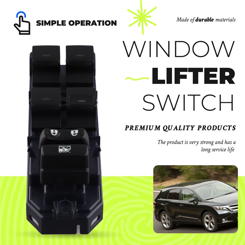 

A02Q-Glass Regulator Main Switch For 2013-2016 Toyota Senna Window Switch Glass Lift Switch 8404008020