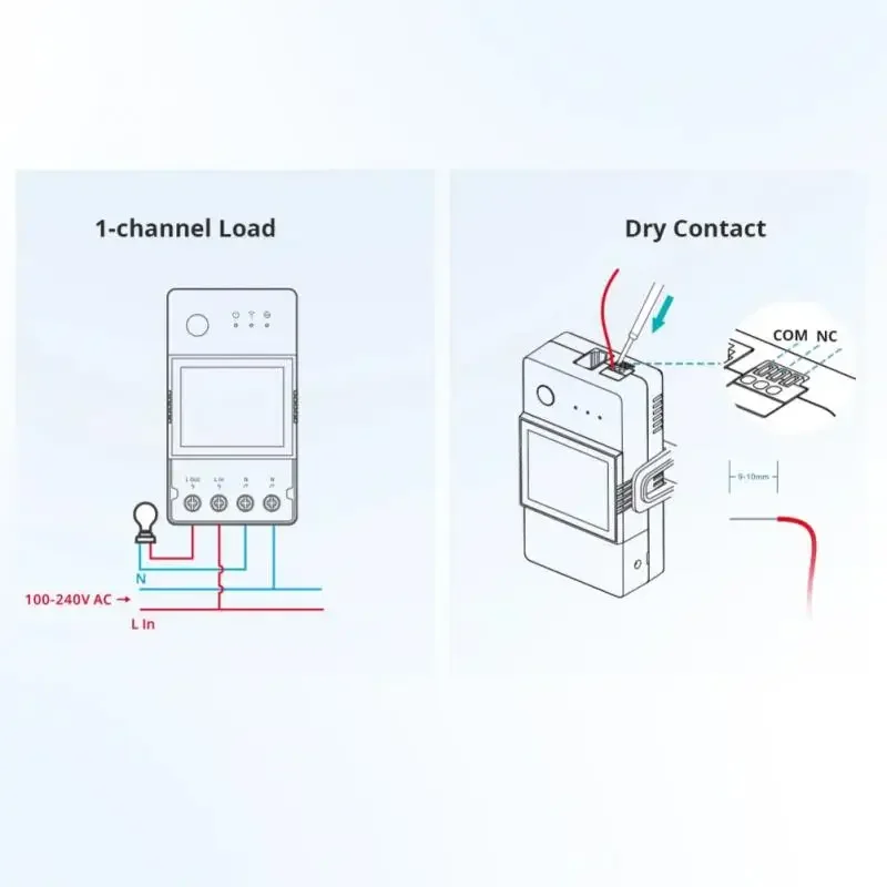 SONOFF TH Elite 16A/20A WiFi Smart Switch EWeLink App Control Temperature And Humidity Monitoring Switches Work With THS01/RL560