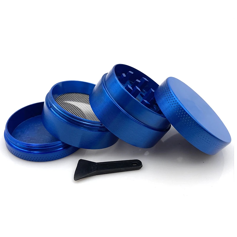 Kraut Tabak Grinder 4 Schicht Rauchen Manuelle Hand Gras 40mm Spice Grinder Rauchen Rohr Zubehör гриндер