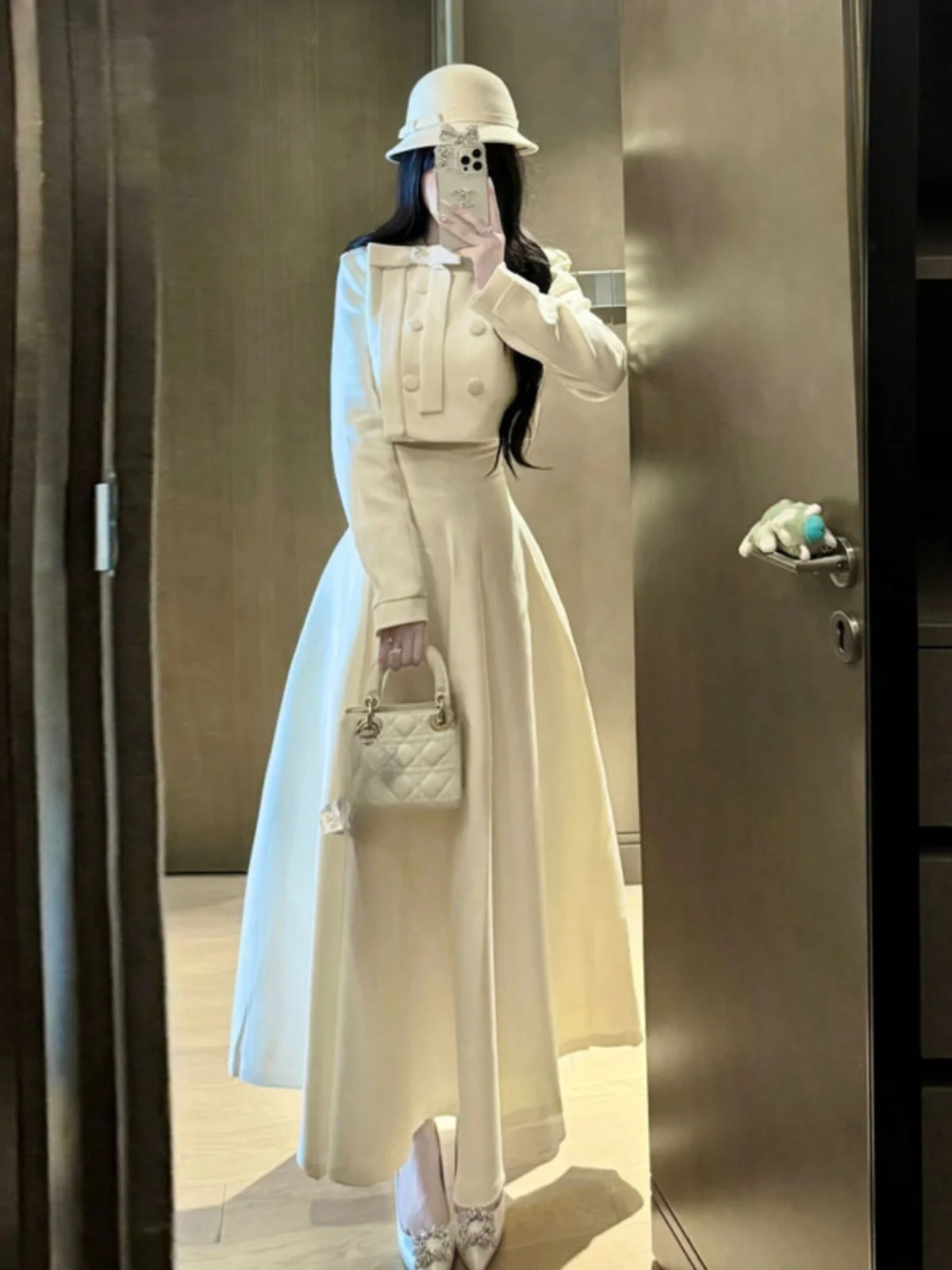 

Chic Two-Piece Set Dress in Fragrant Style Rich Girl Atmosphere Youthful Elegant High-End Fashion Spring Autumn New Arrival