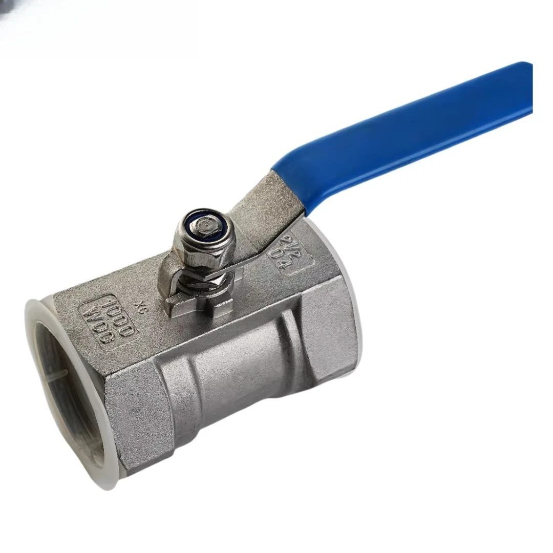 304 Stainless Steel Ball Valve, One-piece Threaded Ball Valve, One-piece Switch Threaded Ball Valve