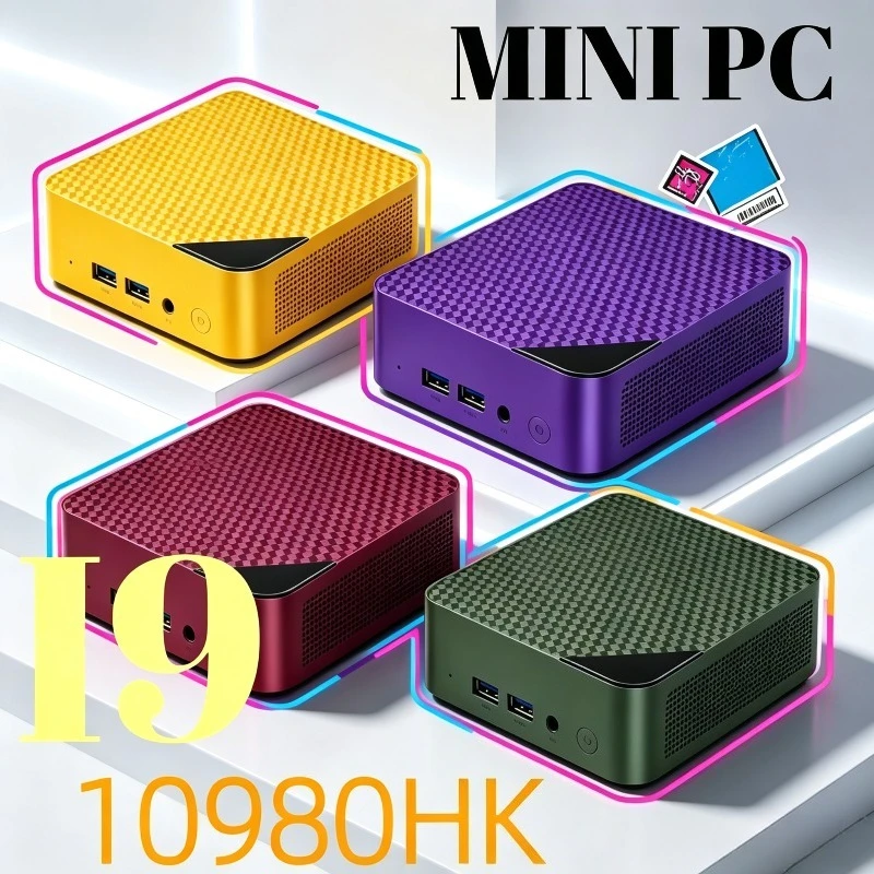 New Mini PC gaming Intal Core i9 10980HK  WIFI 6 BT5.2 Special Computer Windows 11 SSD 1TB RAM 16GB  PC Gamer