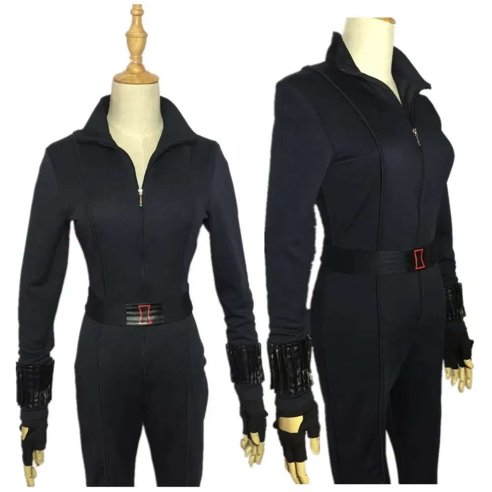 زي الأرملة السوداء ناتاشا رومانوف التأثيري مخصص لزي حفلة عيد الميلاد للهالوين للرجال والنساء #3