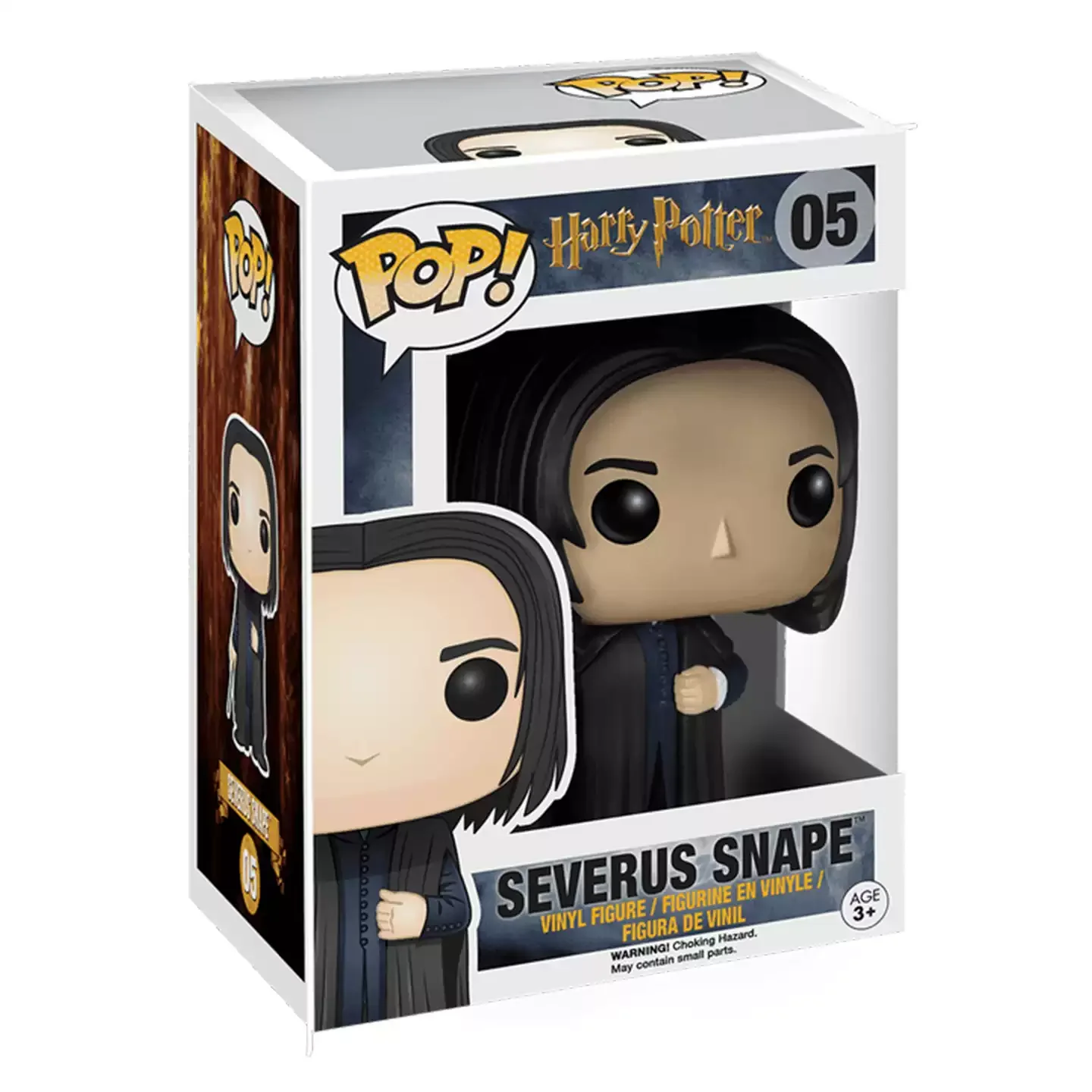 Harry Potter Funko Pop Películas y TV Severus Snape Figuras periféricas Juguetes para niños Regalo Adornos coleccionables