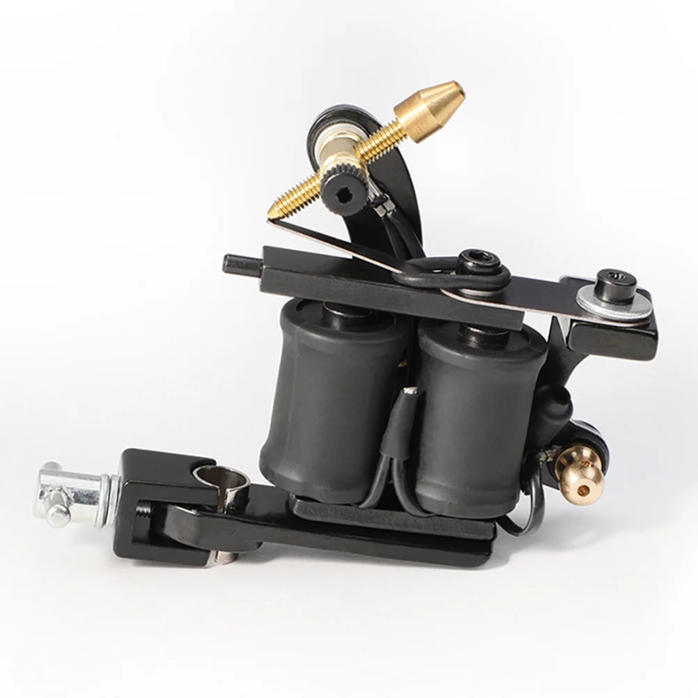 

Катушка для татуировки, черная, высокая производительность, низкий уровень шума, эргономичный дизайн для художников, роторный комплект, машина для стигмы, инструменты для татуировки