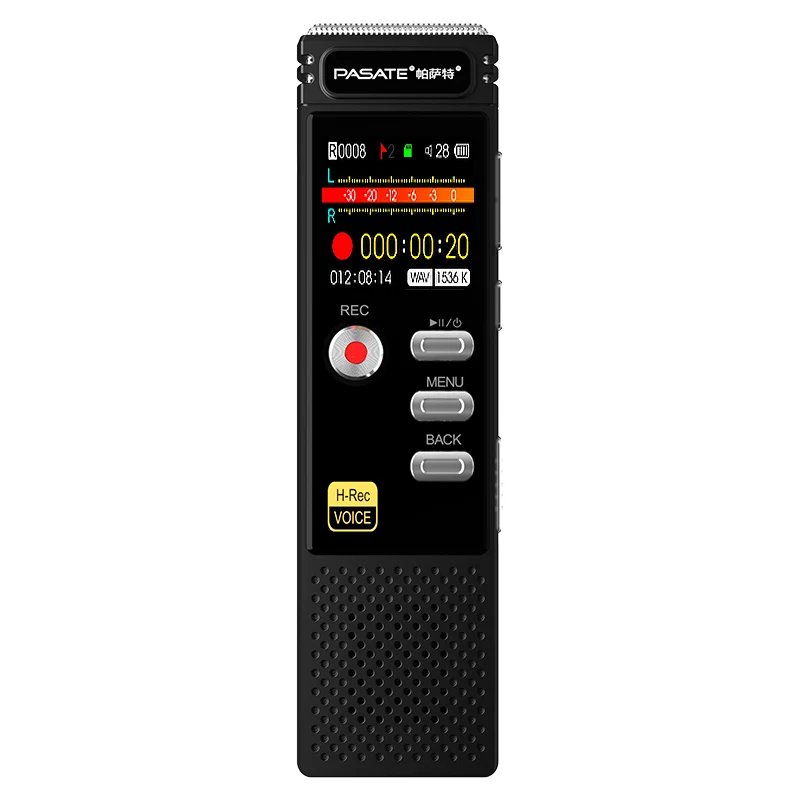 128GB Digital Voice Recorder with Playback: Voice Activated Recorder for Lectures Meetings Interviews -  Dictaphone Recording De