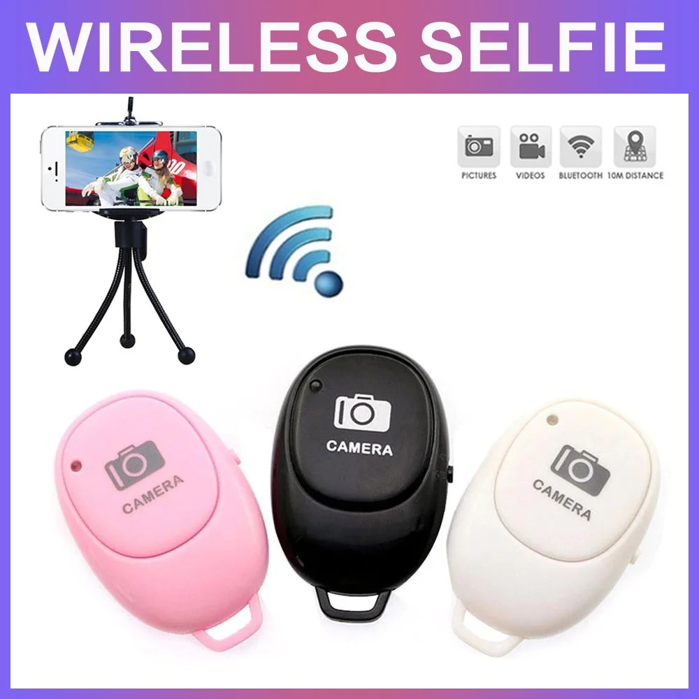 STONEGO wireless bluetooth Selfie Android\IOS system mobile phone Selfie artifact shutter remote control