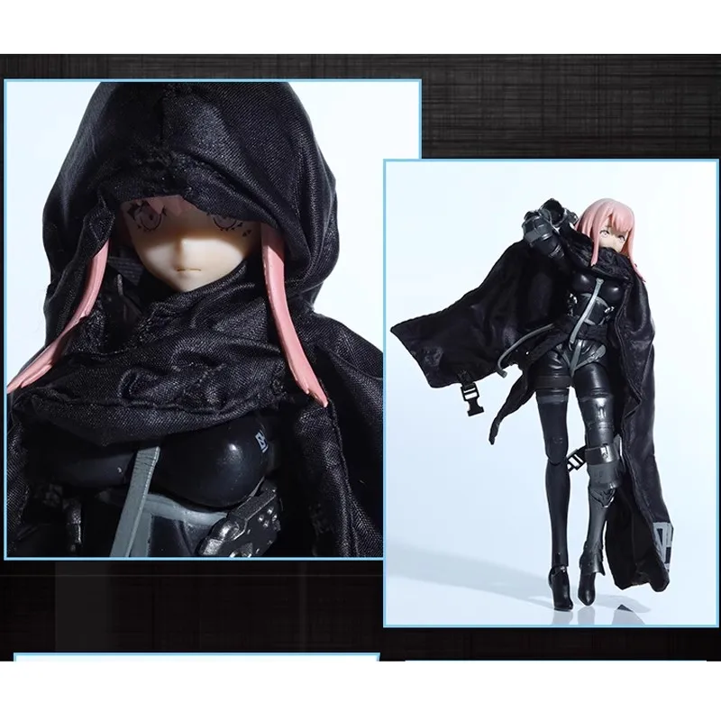 

1/12 Soldier Cloth Accessories Trendy Knight Cloak Hemline Model Toy Fit 6'' Action Figure Body In Stock