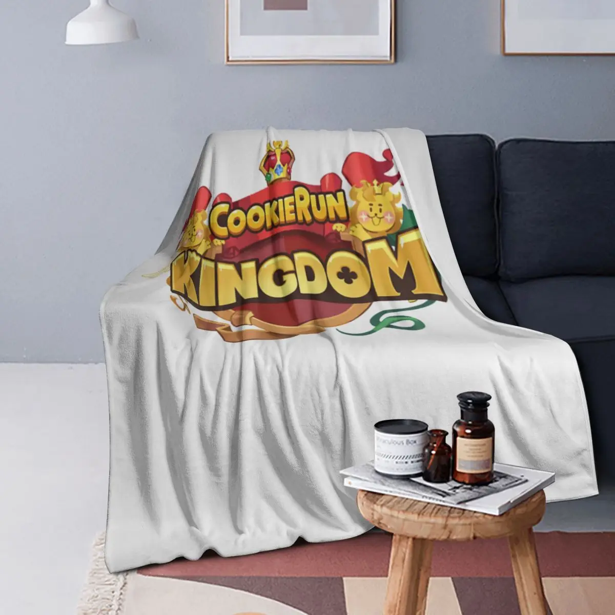 

Cookie Run Kingdom Blanket Soft Warm Flannel Throw Blanket Bedding for Bed Living room Picnic Travel Home Couch