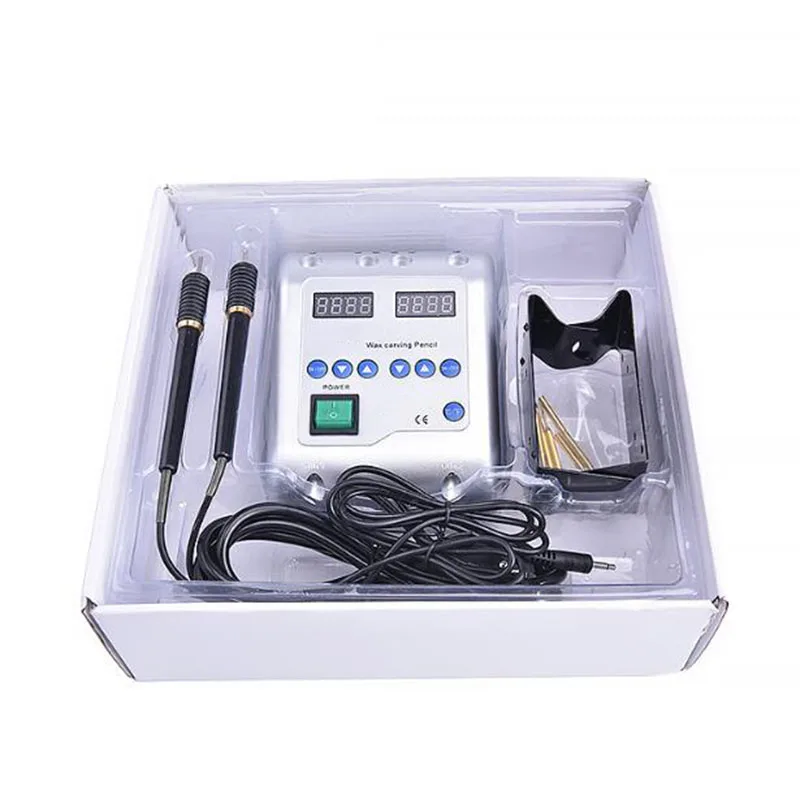 

1 set high quality Dental Laboratory Equipment Electric Wax Carving knife Machine Double Pen With 6 Wax Tips Wax Carving Pen