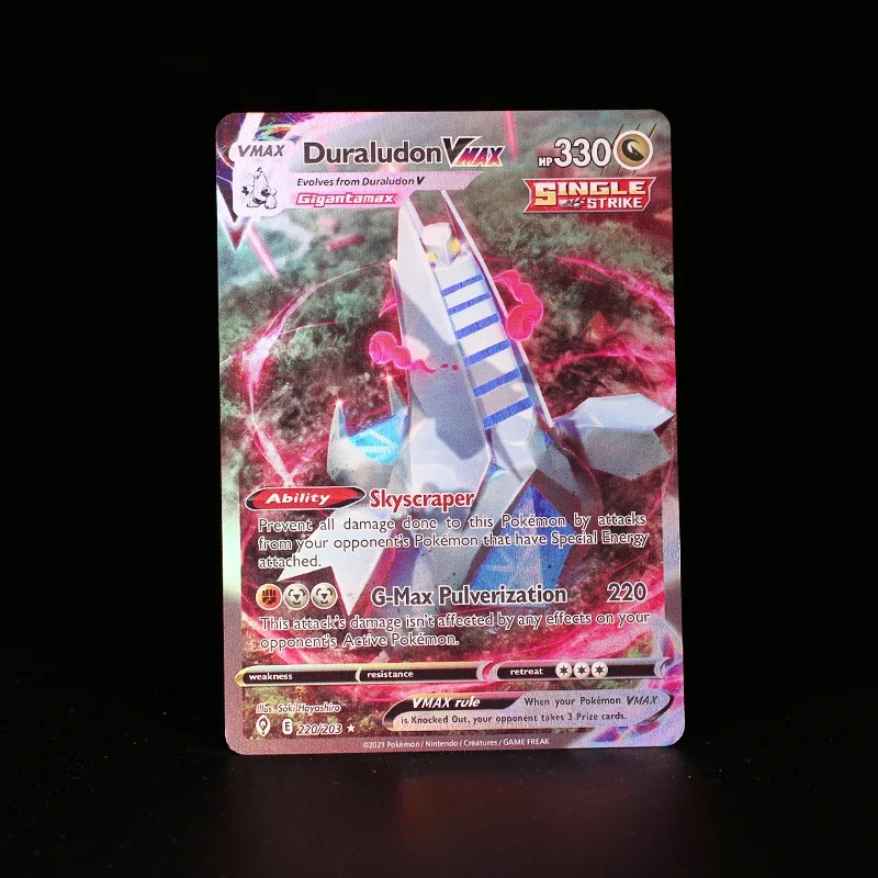 ポケモンカード フォイル プロキシカード エンターテイメントゲーム PKM ゲンガー VMAX リザードン V ミュウツー ボードゲーム カードコレクション おもちゃ ギフト