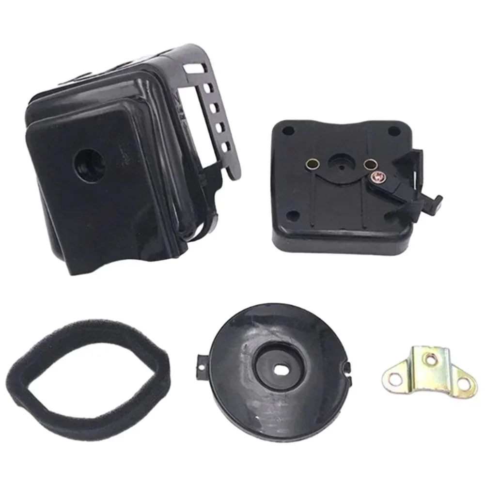 1 conjunto kit de filtro de ar para cortador de grama para cortador de escova bc430 com 43cc, 49cc e 52cc montagem de motor 40-5 44-5 peça de