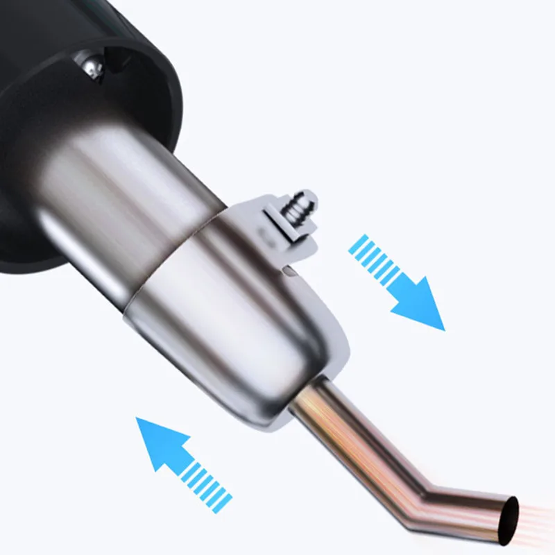 RELIFE 861 857 858 Series Bending Oblique Hot Air Nozzles for Working Under Microscope 45 ° Repair Blow Welding Station Nozzle
