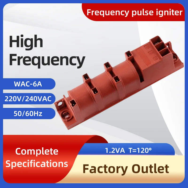 220-240V Ac Pulse-Ontsteker Met Zes Aansluitingen Ontstekingsapparaat