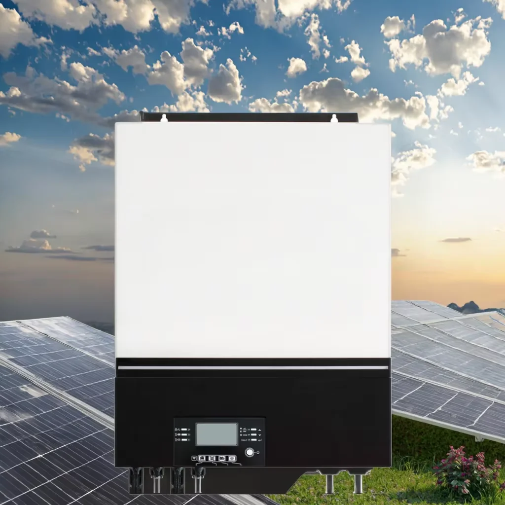 Photovoltaic Inverter for Hybrid Home Solar System8KW WiFi Hybrid Solar 48V Inverter 120A Single Phase Grid Inverter 60Hz