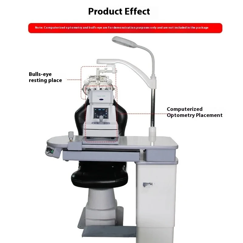 PK-188 Tablón integral totalmente automático Instrumento de optometría por computadora incluida silla eléctrica