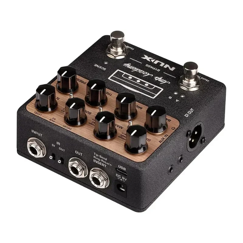 Amplificador NUX-Amp Academy NGS-6 para pedal de guitarra eléctrica, efectos de guitarra eléctrica, modelado de AMP, bucle de efecto de