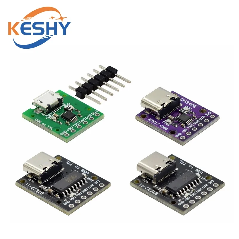 CH340N SOP8 USB to TTL Module Pro Mini Downloader Replaces CH340G CH340E CH340C CH9340 For Arduino ESP32