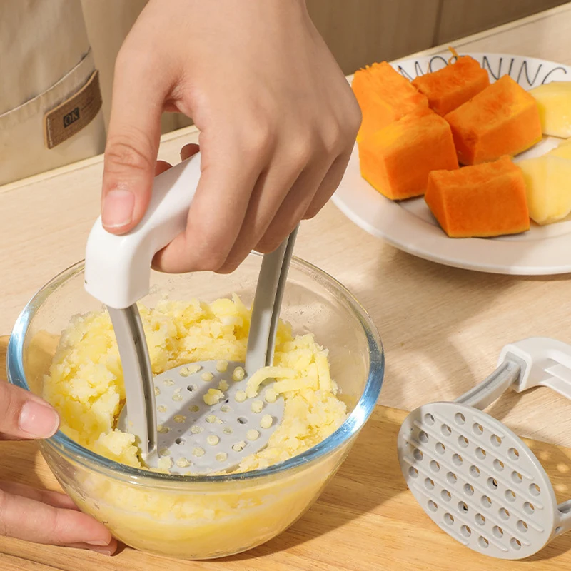 Kitchen Tools Manual Potato Masher Baby Food Potato Masher Stainless Steel Fruit Sweet Potato Masher