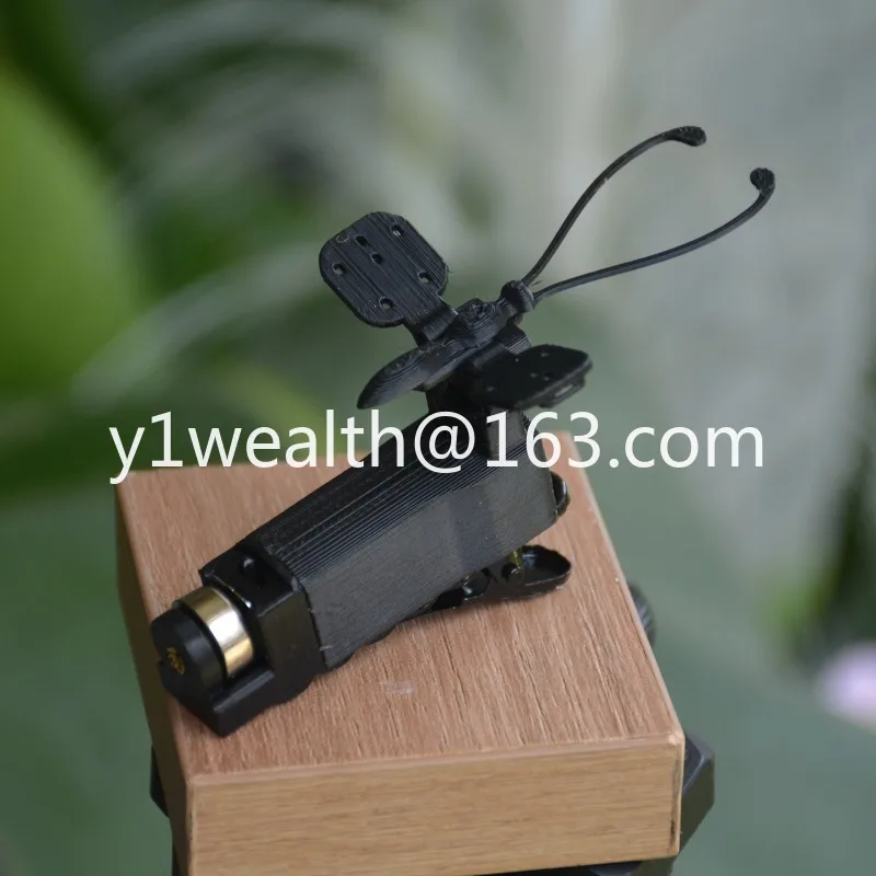 Automatic butterfly opener, simulated moving wings opening and closing specimen decoration DIY hairpin cosplay ornament