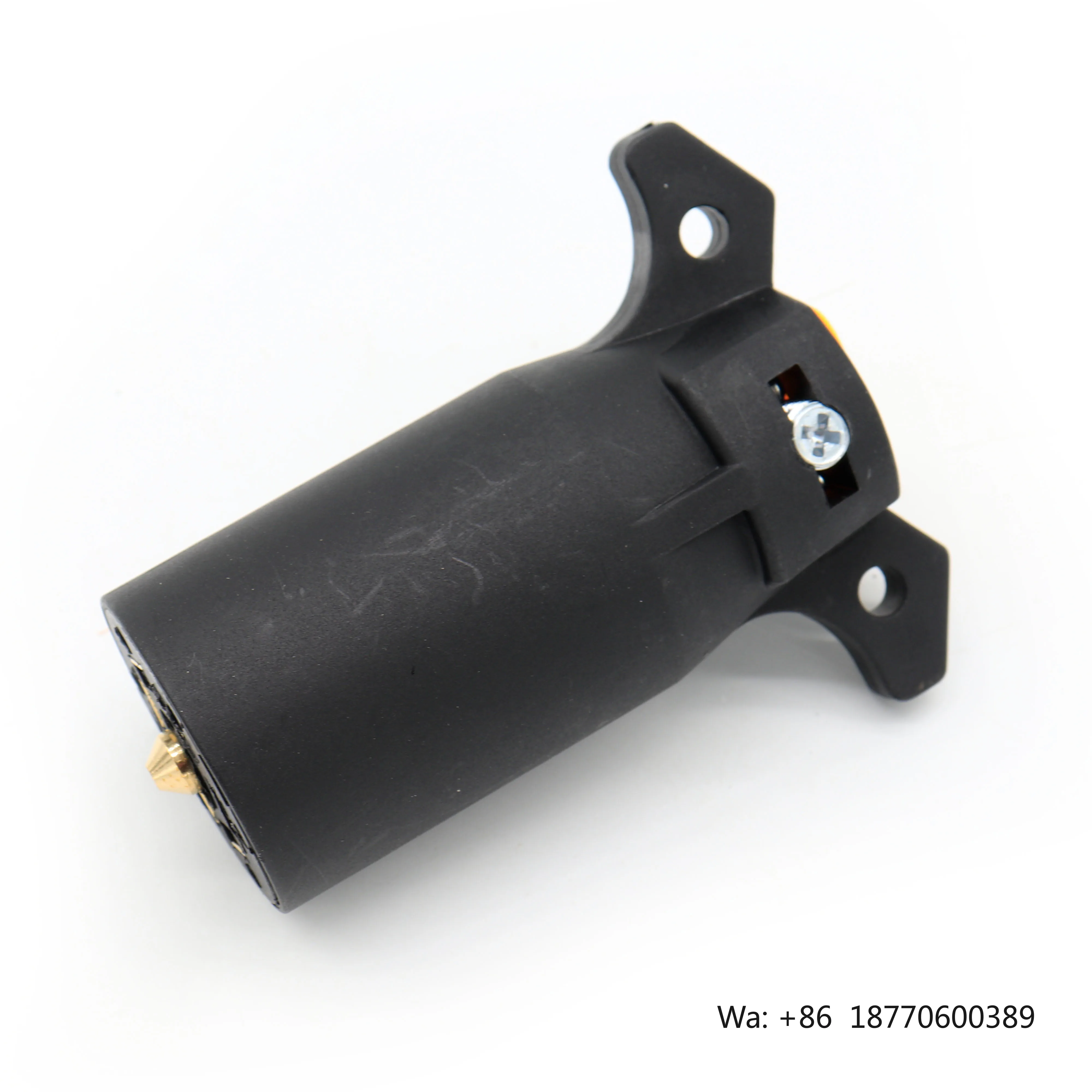 Trailer Plug 7 Pin US 7 Way Trailer Socket Connector Accessory for RV and Trailer