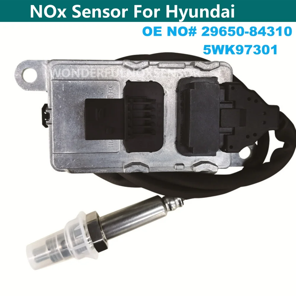 2965084310 5WK97301 29650-84310 5WK9 7301 الأصلي الجديد مستشعر الأوكسجين النيتروجين مستشعر أكاسيد النيتروجين لشاحنة Hyundai 24V #2