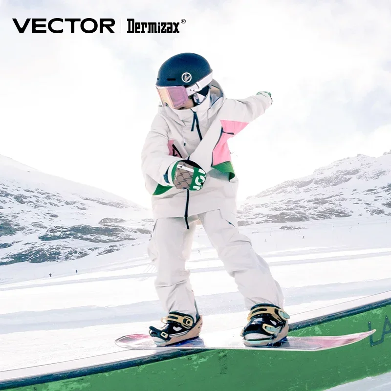 Vector Skipak Set Vrouwen Man Winter Vrouwen Jassen En Broek Warm Waterdicht Vrouwen Jassen Broek Outdoor Ski Fiets Camping