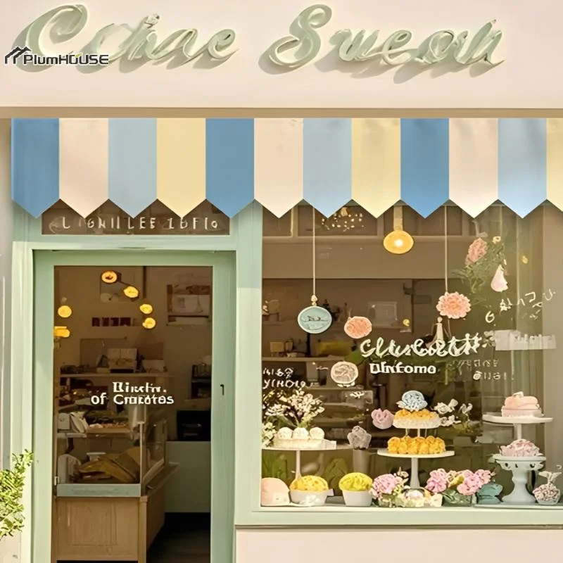 Magic Sticker Colorful Curtain Removable Easy Install Semi Curtain Perfect For Decorating Stores Bedrooms And Kitchens