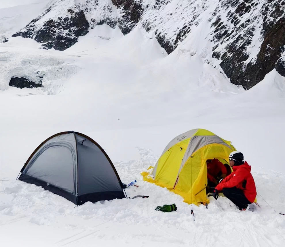 ASTA GEAR Yunshan 1-Doppelschichtzelt – Ultraleichtes, mit Silikon beschichtetes Einzelzelt für Bergsteigen, Wandern und Schneemontage – Detail 2