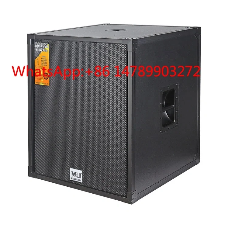 

High‑Quality 18‑Inch DJ Subwoofer Speaker, High Power Heavy Bass Professional Stage PA for Club Party Live Concert Event