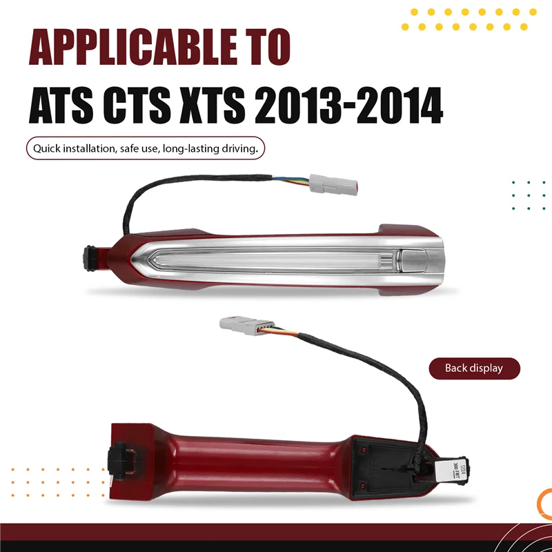 

2013-2014 For Cadillac ATS CTS XTS Front Exterior Side Door Handle Replacement 13592156