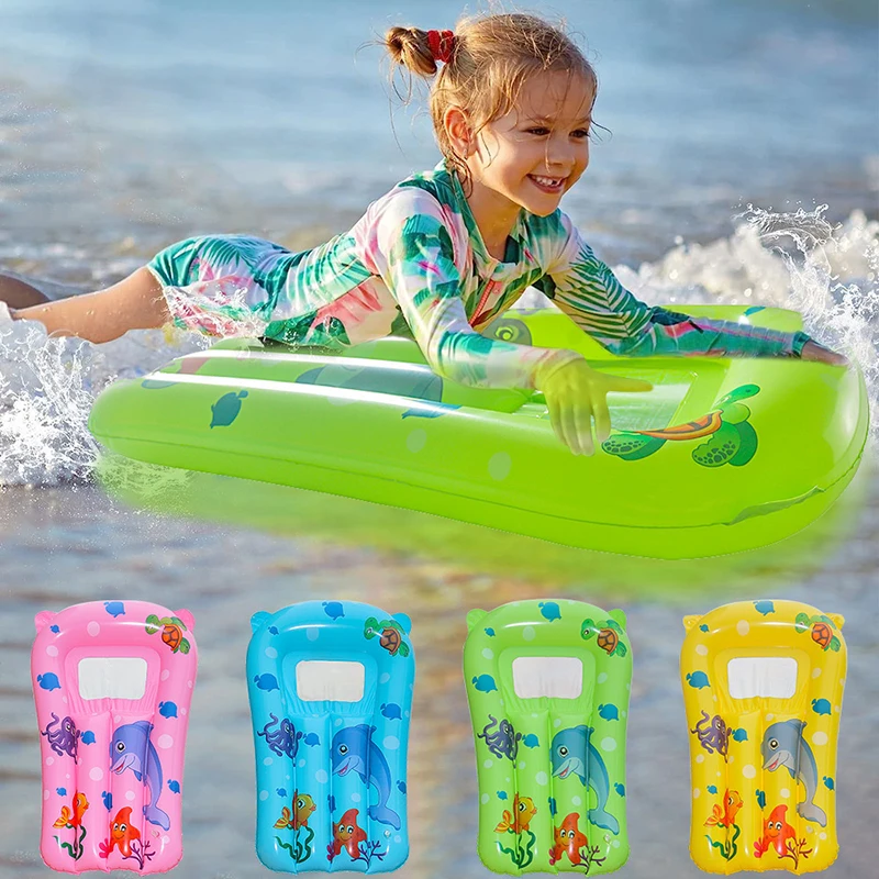 Inflatable Pool Floating Seat Swimming Kids Inflatable Surfboards Water Surfing