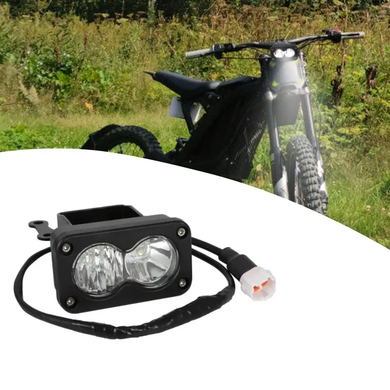 For 20W Headlight Switch White Spot Flood Led Pod Combo Kit Set For Sur Ron Sur-Ron SurRon Segway Talaria Plug N Play Waterproof