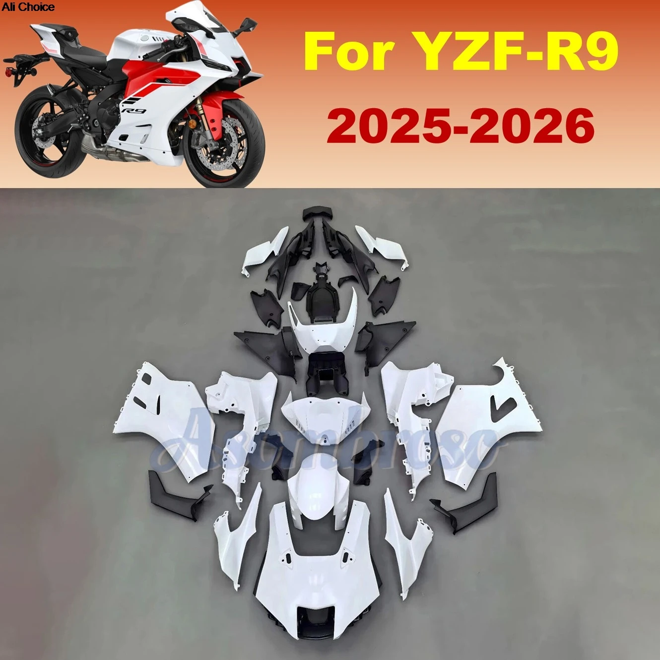 YZF-R9 Fairing Kit For 2025 2026 Yamaha YZF R9 YZFR9 ABS Injection Body Panels Motorcycle Parts