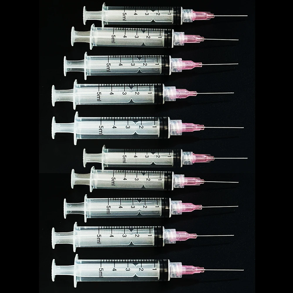 5 ml/cc premium inktvulspuit met stompe naaldpunt voor vulpen