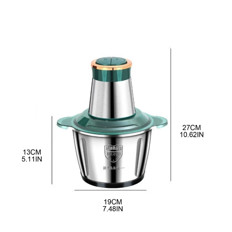 Electric Mini Garlic Chopper USB  Grinder Masher Machine Sturdy Durable Crushed Ginger-Vegetable Crusher Kitchenware