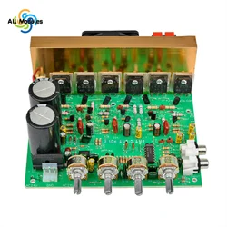 Power Amplifier Board  3×80W DX-2.1 Channel High Power Subwoofer Speaker Amplifier Board AC18-24V Low Noise