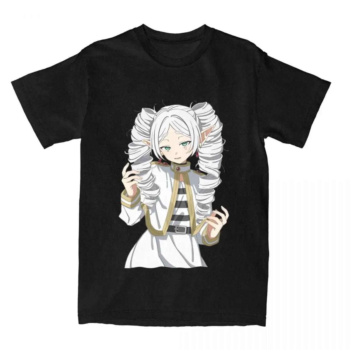 Camiseta anime mágica Harajuku para mulheres, gola redonda, camiseta de manga curta, blusa feminina, roupa de verão, Y2K, 2021