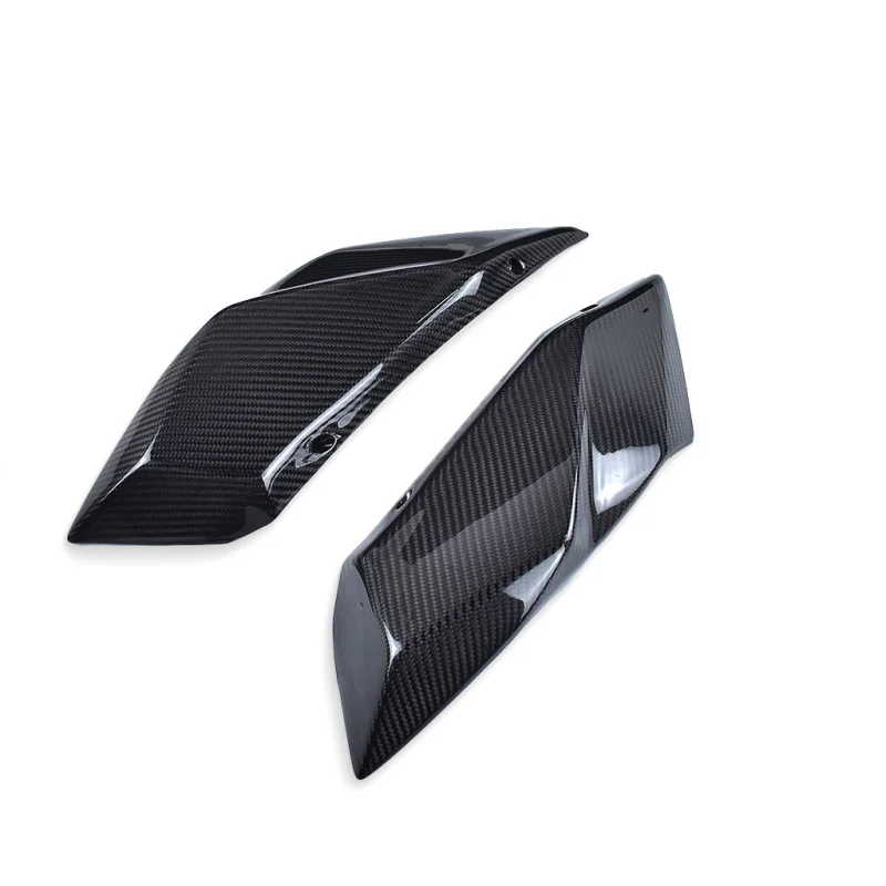 Acessórios adequados para motocicletas 2015 + H2 carenagem lateral traseira de fibra de carbono modificada 3K