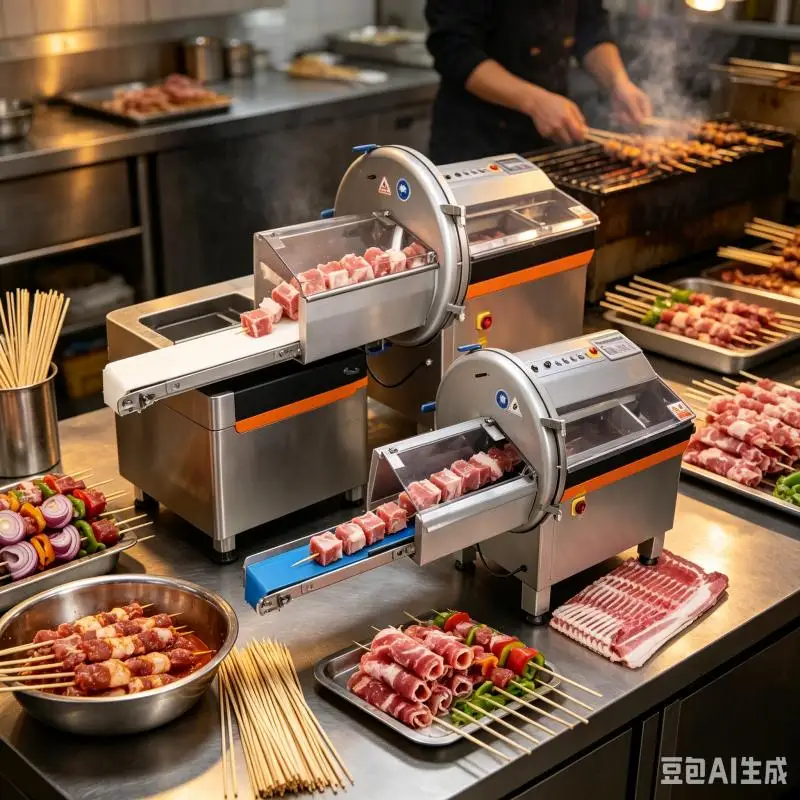 Chicken Frozen Dicer Cube Cutter Cut Lunch Big Commerical Manual Meat Dice Machineding Machine and Meet