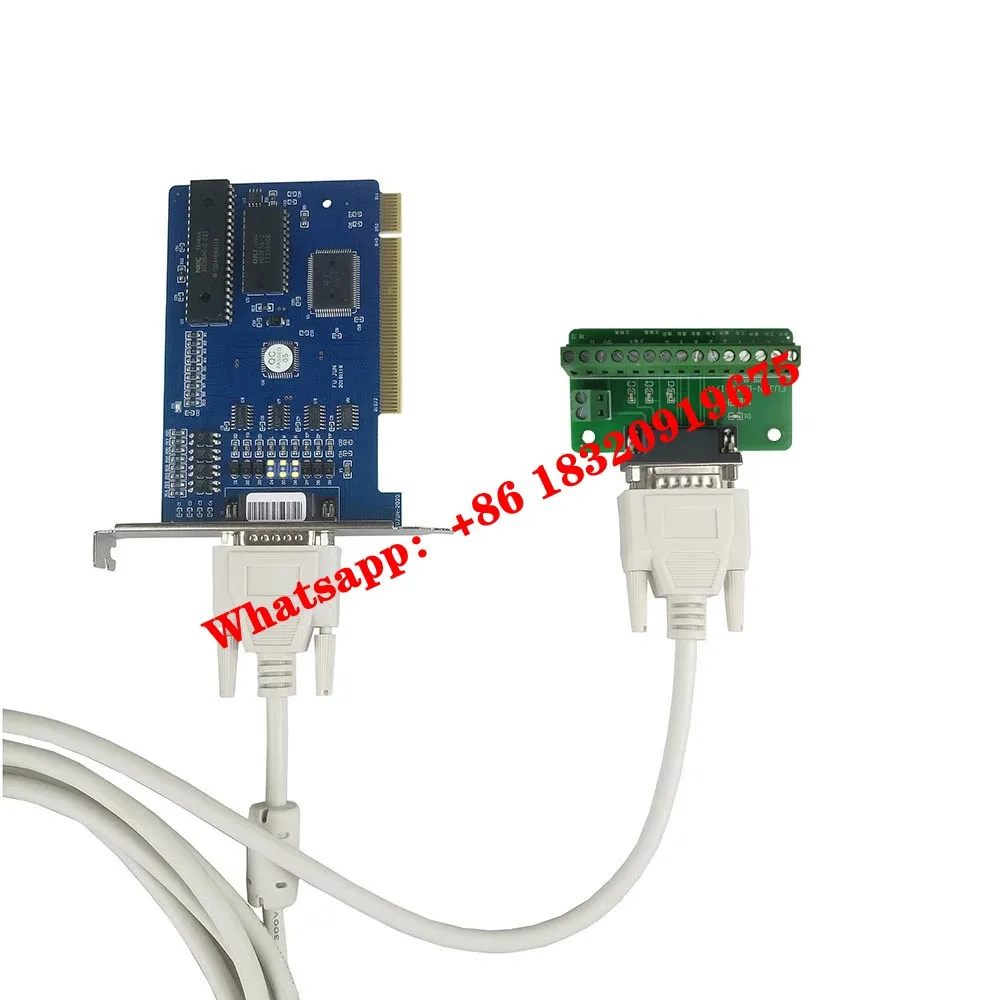 caldo! Set di schede di controllo NC Studio PCI Motion Ncstudio a 3 assi per fresatrice per incisione con router CNC